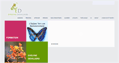 Desktop Screenshot of evedevilliers.com